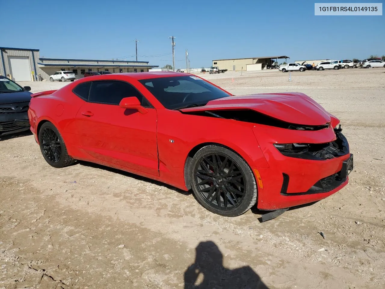 2020 Chevrolet Camaro Ls VIN: 1G1FB1RS4L0149135 Lot: 79148894