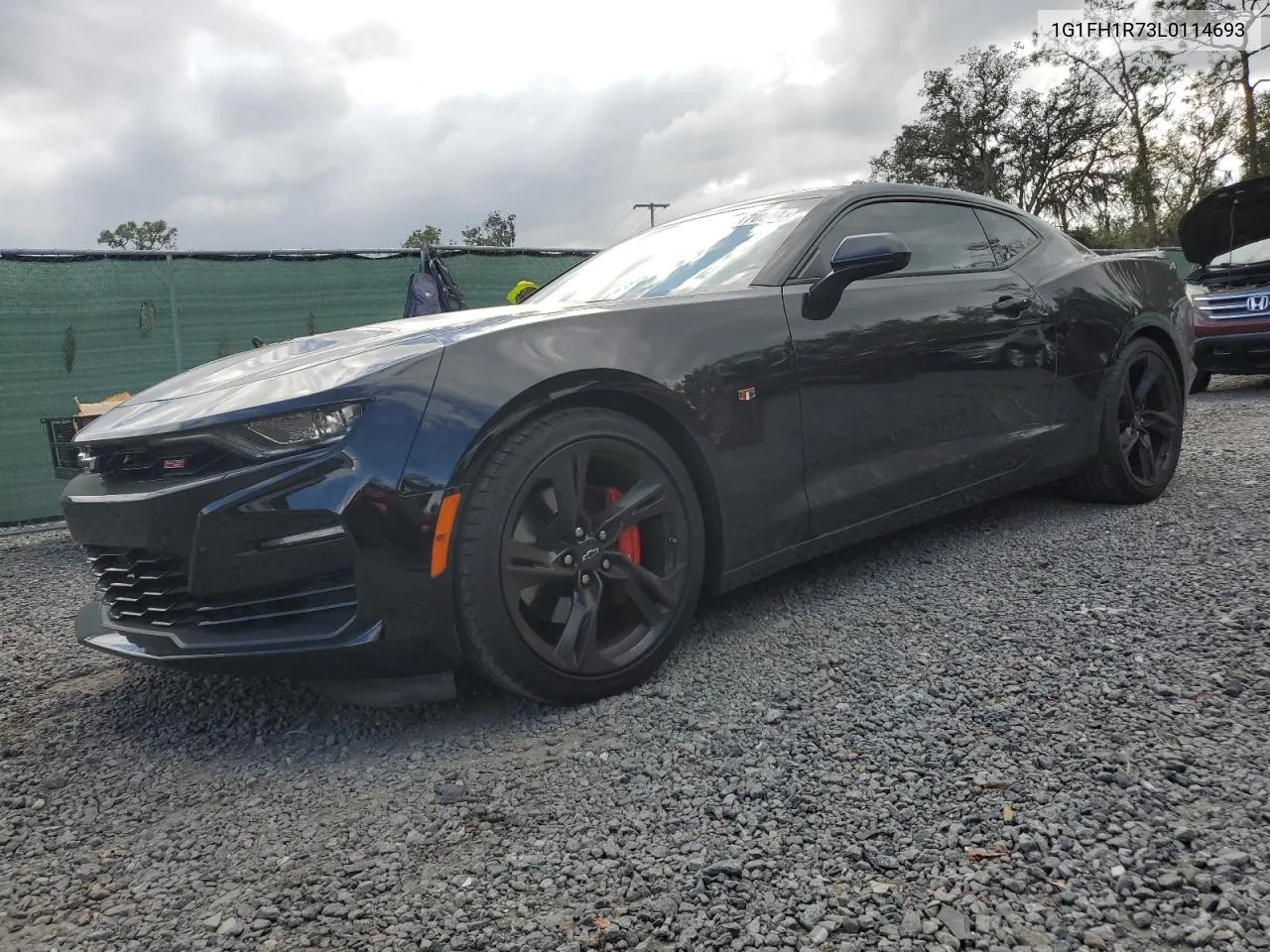 2020 Chevrolet Camaro Ss VIN: 1G1FH1R73L0114693 Lot: 79170044