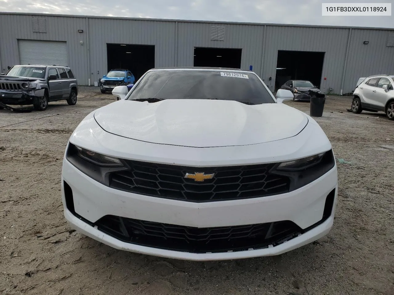 2020 Chevrolet Camaro Ls VIN: 1G1FB3DXXL0118924 Lot: 79812974