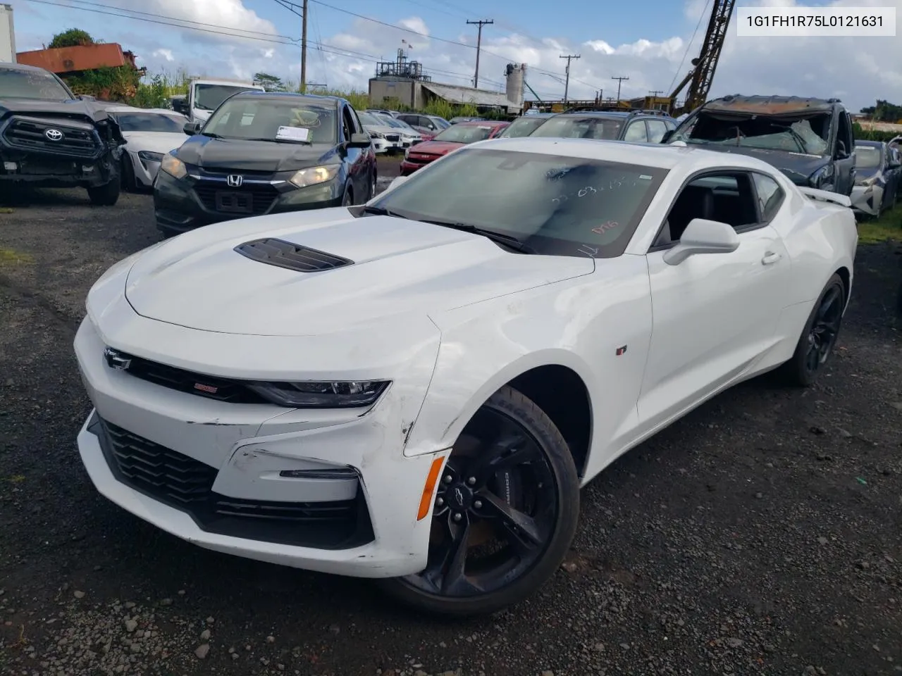 2020 Chevrolet Camaro Ss VIN: 1G1FH1R75L0121631 Lot: 80351484