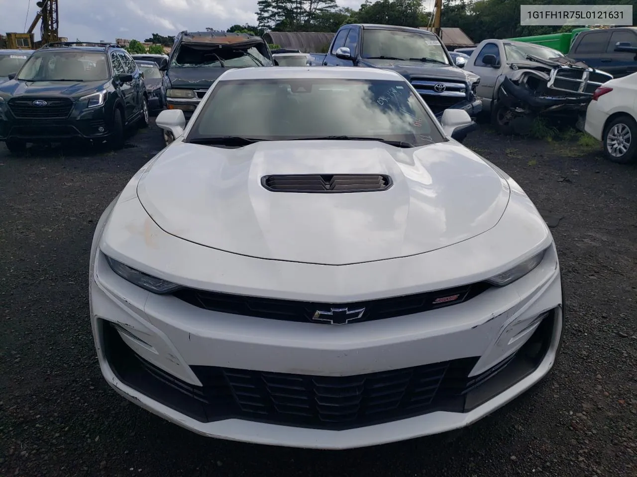 2020 Chevrolet Camaro Ss VIN: 1G1FH1R75L0121631 Lot: 80351484