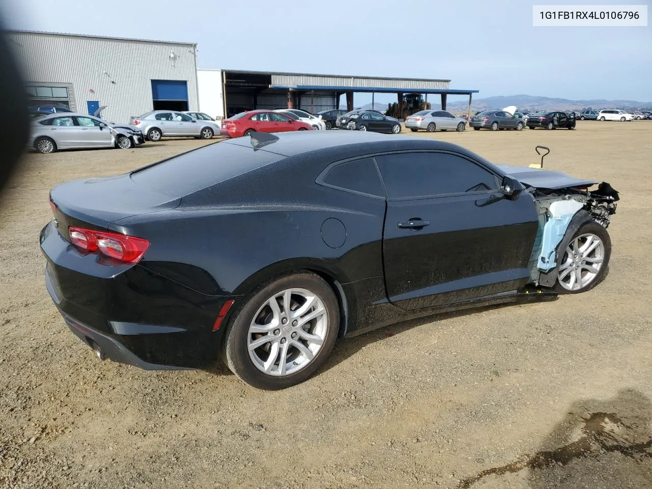 2020 Chevrolet Camaro Ls VIN: 1G1FB1RX4L0106796 Lot: 80795274