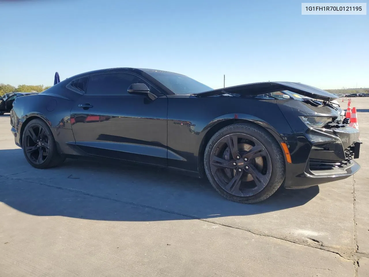 2020 Chevrolet Camaro Ss VIN: 1G1FH1R70L0121195 Lot: 80798504