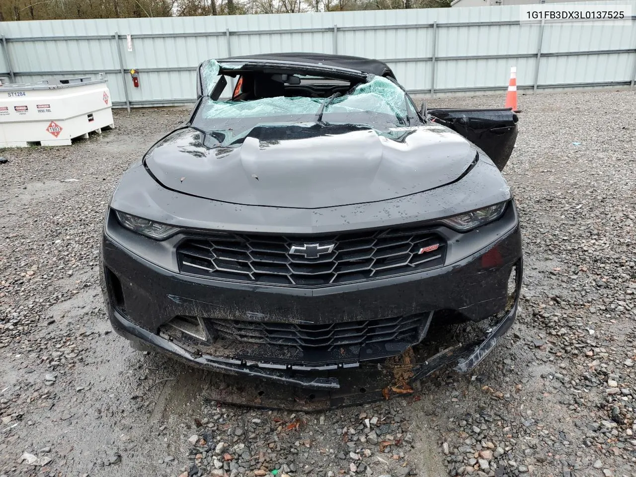 2020 Chevrolet Camaro Ls VIN: 1G1FB3DX3L0137525 Lot: 81807153