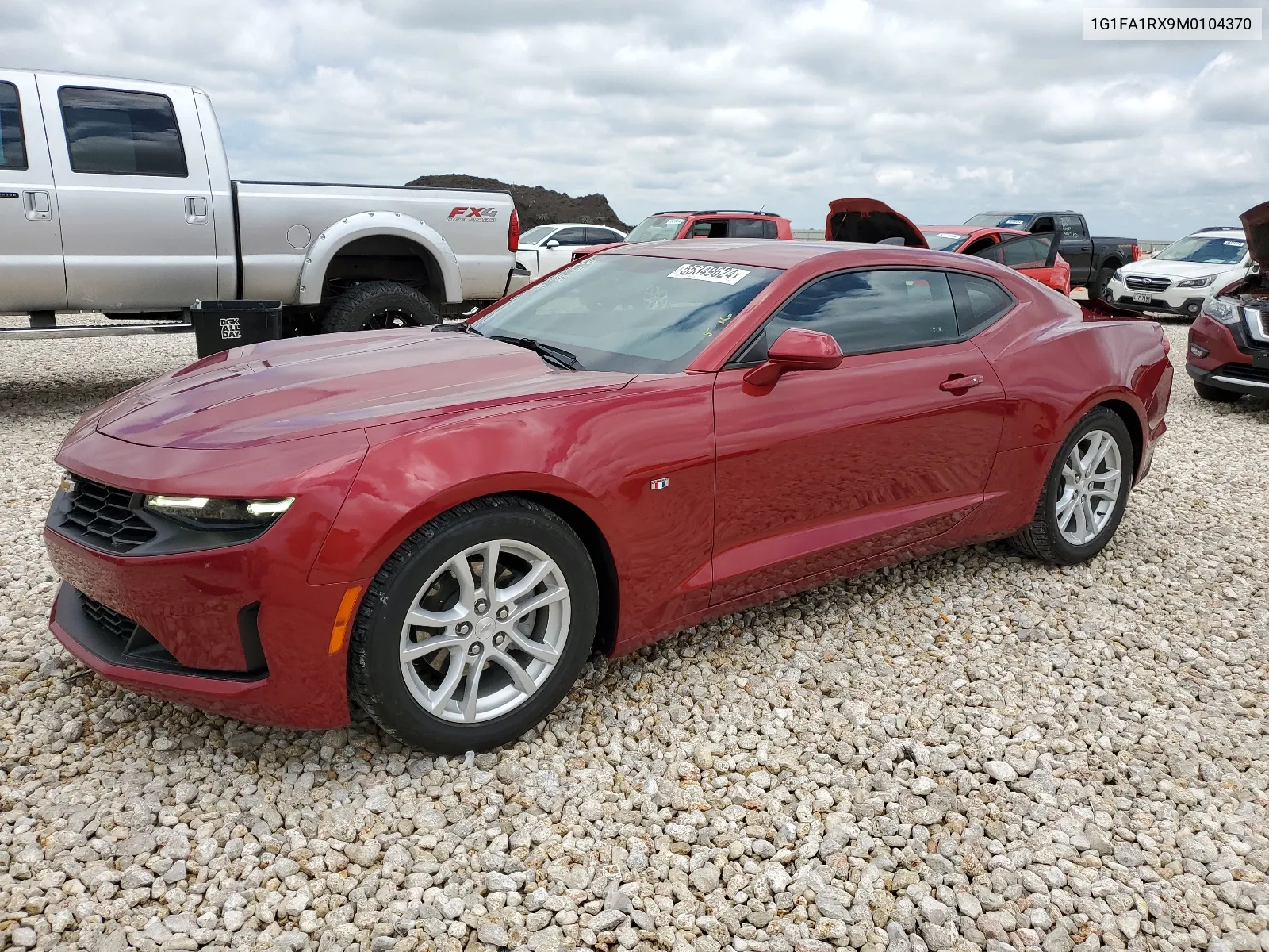 2021 Chevrolet Camaro Ls VIN: 1G1FA1RX9M0104370 Lot: 55349624