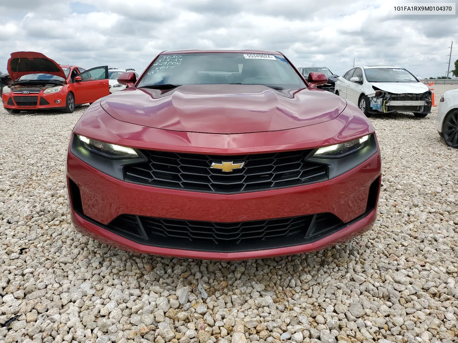 2021 Chevrolet Camaro Ls VIN: 1G1FA1RX9M0104370 Lot: 55349624