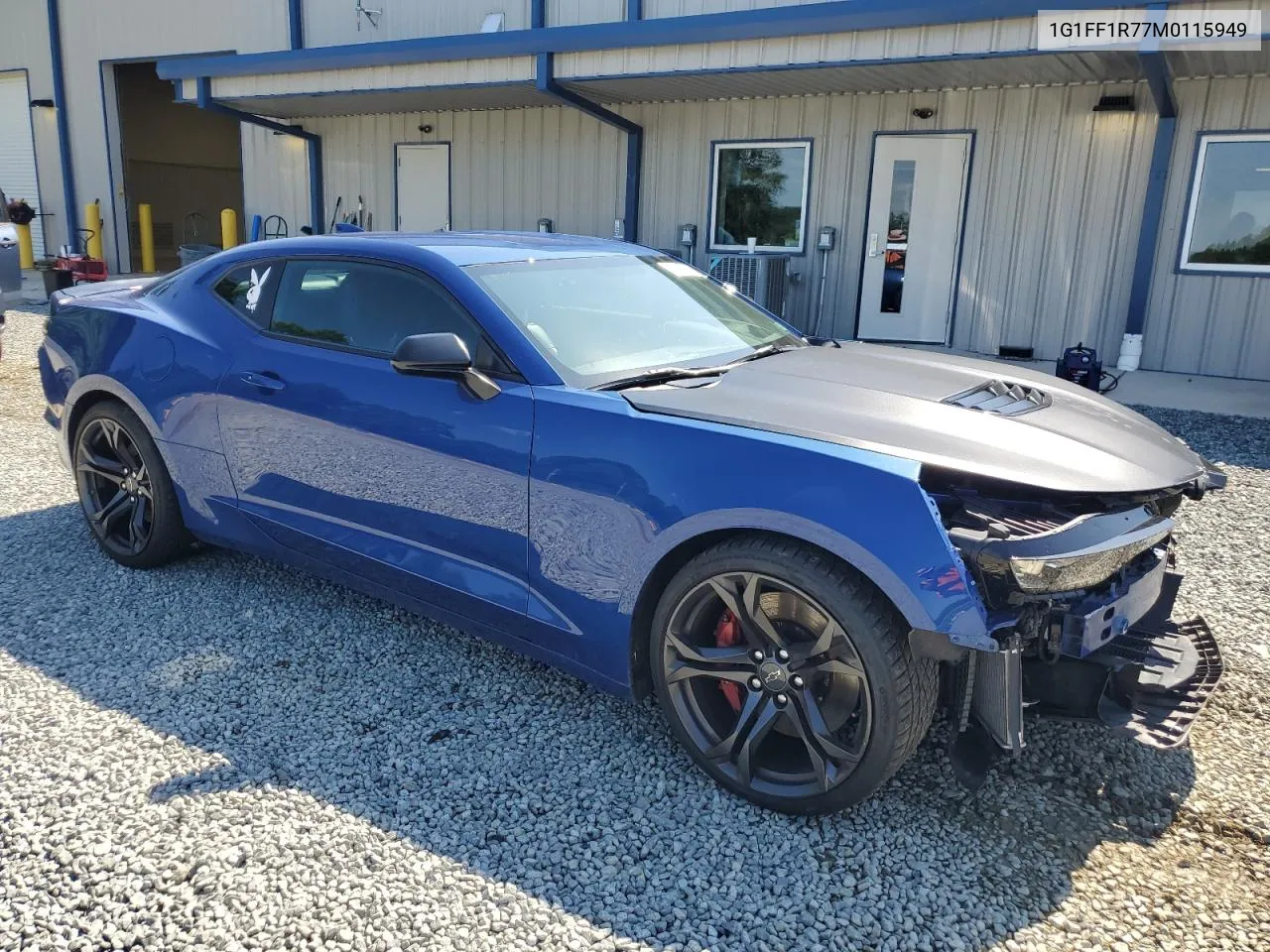 2021 Chevrolet Camaro Lz VIN: 1G1FF1R77M0115949 Lot: 57496434