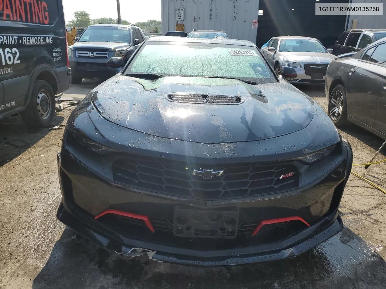 2021 Chevrolet Camaro Lz VIN: 1G1FF1R76M0135268 Lot: 59263314