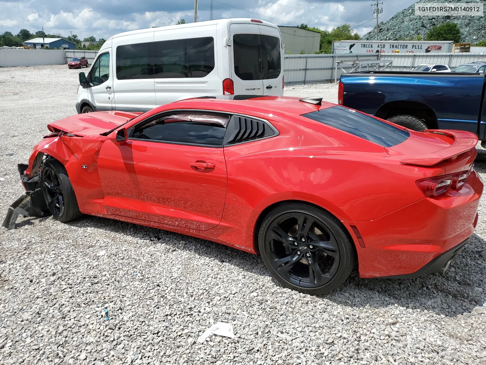 2021 Chevrolet Camaro Lt VIN: 1G1FD1RS7M0140912 Lot: 65641374