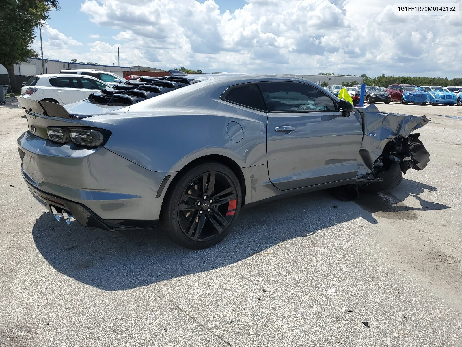 2021 Chevrolet Camaro Lz VIN: 1G1FF1R70M0142152 Lot: 66241004