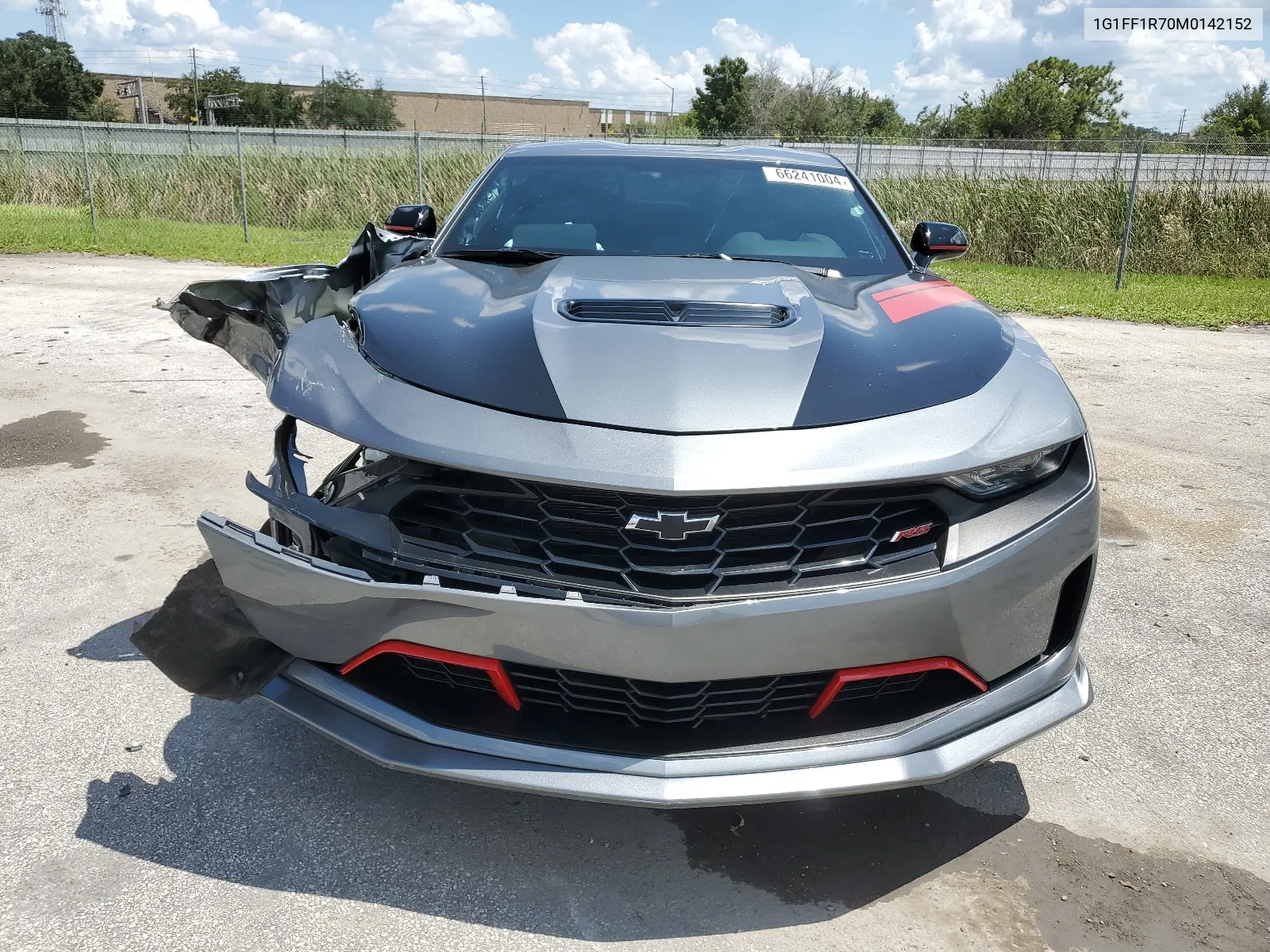 2021 Chevrolet Camaro Lz VIN: 1G1FF1R70M0142152 Lot: 66241004