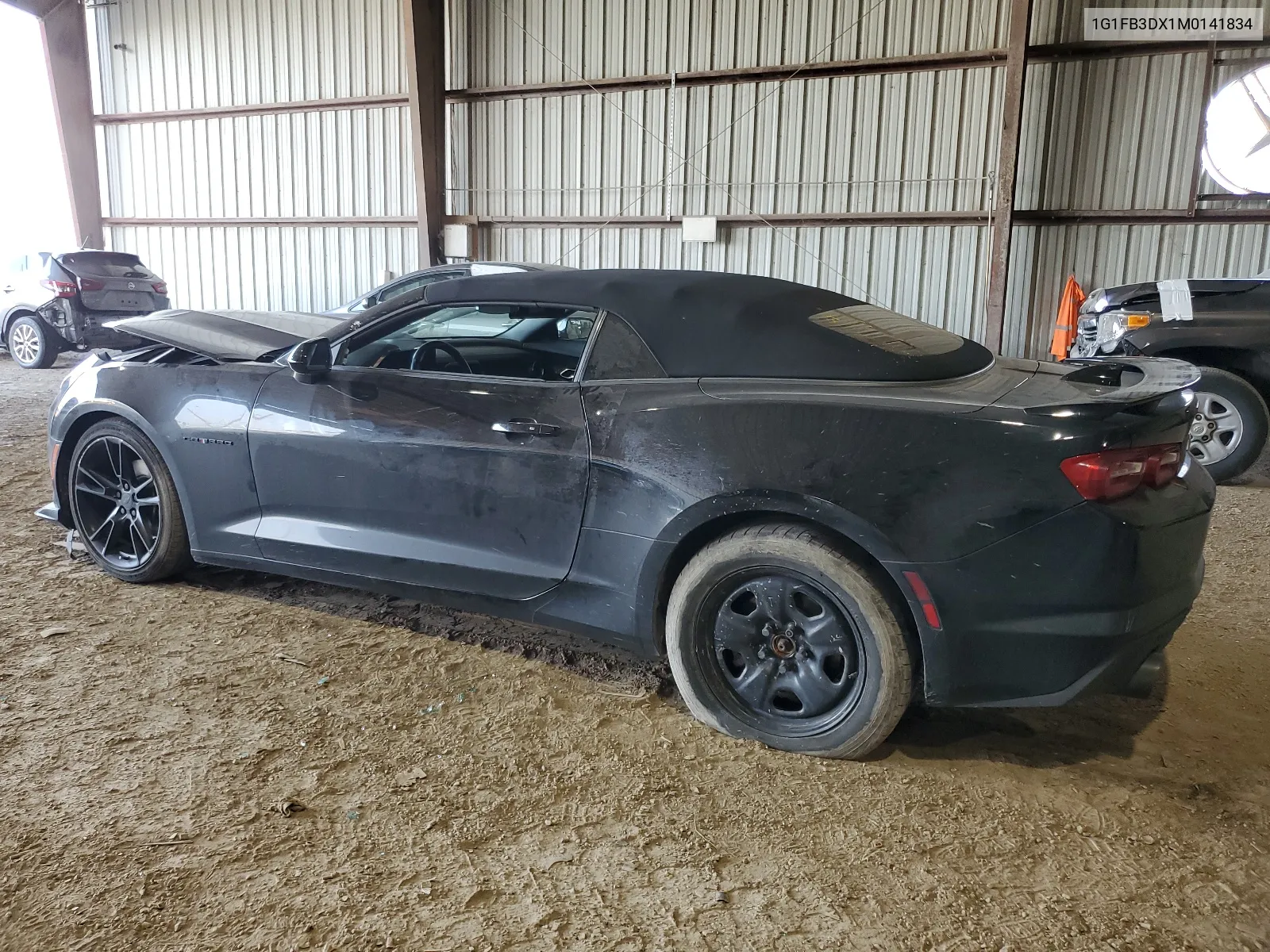 2021 Chevrolet Camaro Ls VIN: 1G1FB3DX1M0141834 Lot: 66292954