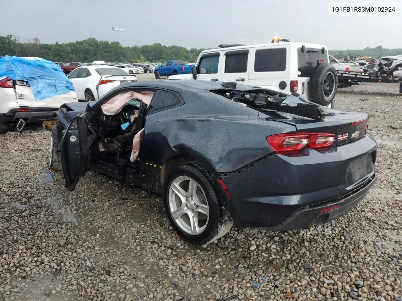 2021 Chevrolet Camaro Ls VIN: 1G1FB1RS3M0102924 Lot: 67286334