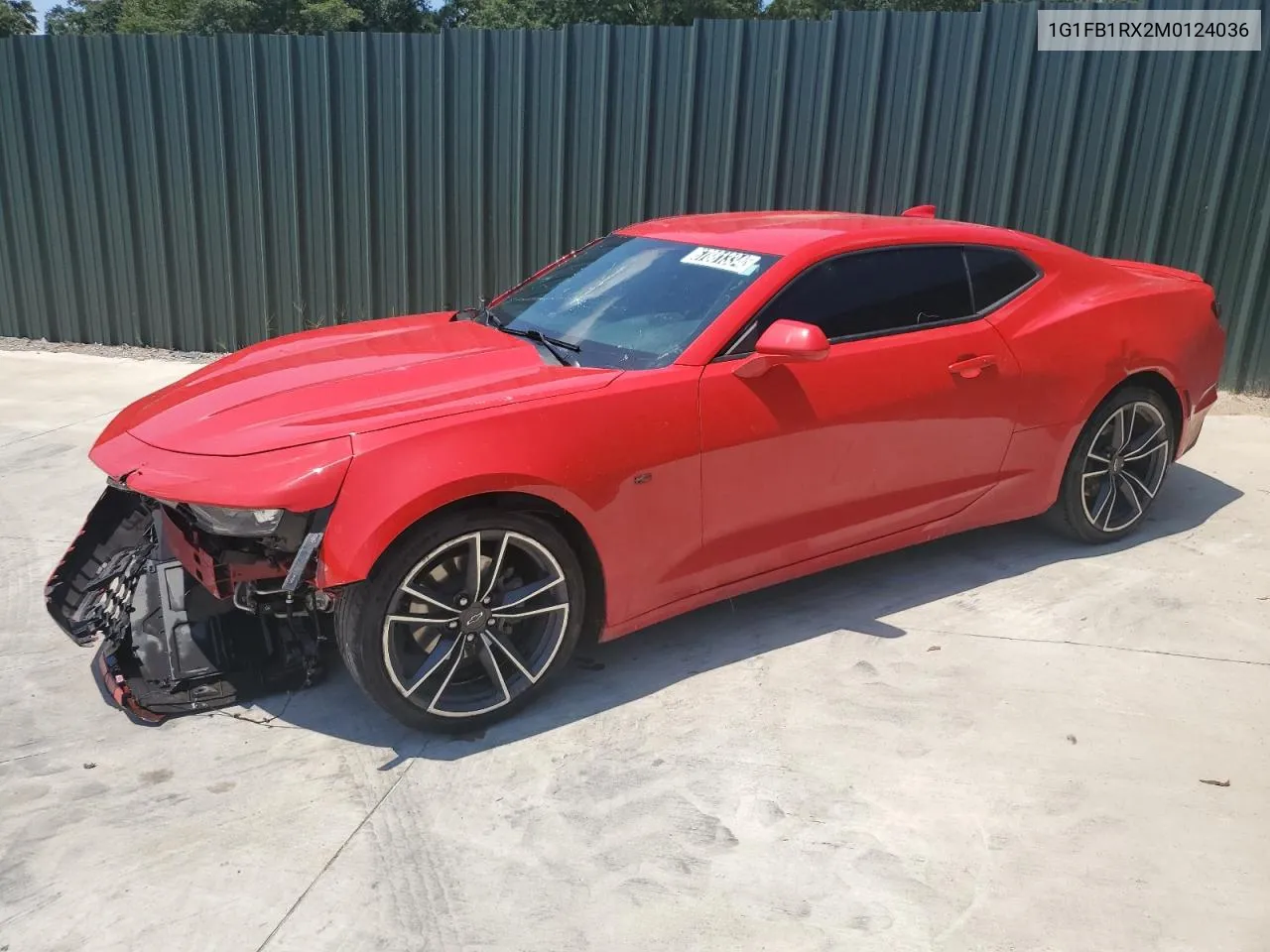 2021 Chevrolet Camaro Ls VIN: 1G1FB1RX2M0124036 Lot: 67881334