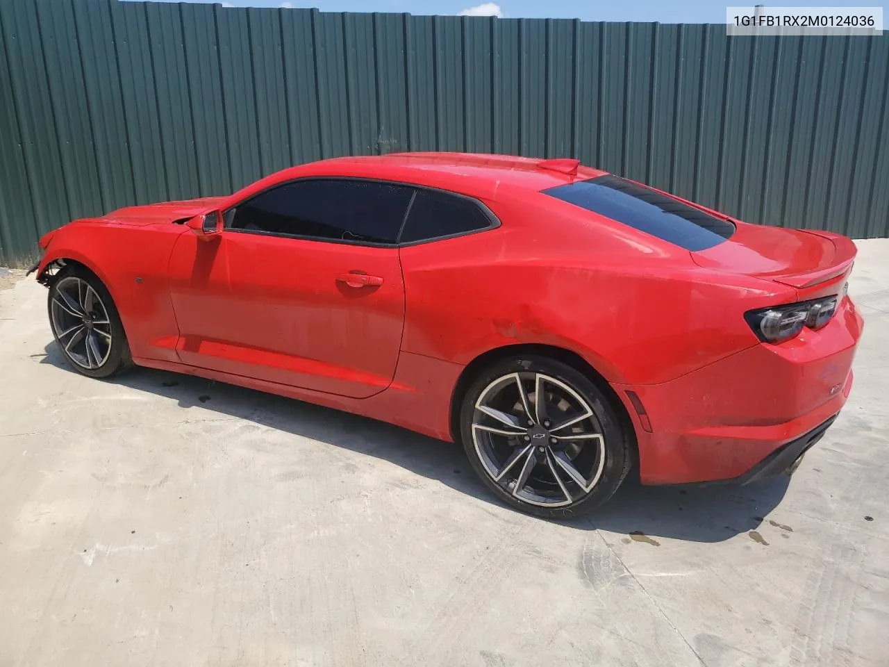 2021 Chevrolet Camaro Ls VIN: 1G1FB1RX2M0124036 Lot: 67881334