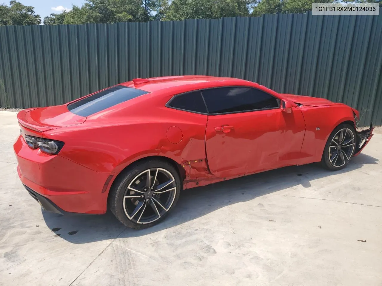 2021 Chevrolet Camaro Ls VIN: 1G1FB1RX2M0124036 Lot: 67881334