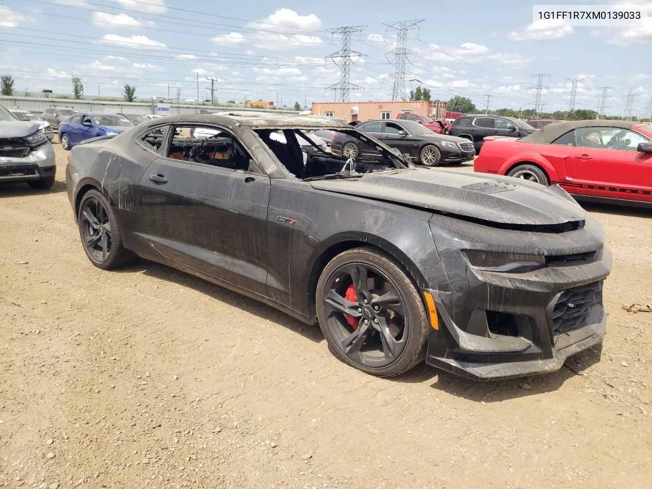 1G1FF1R7XM0139033 2021 Chevrolet Camaro Lz