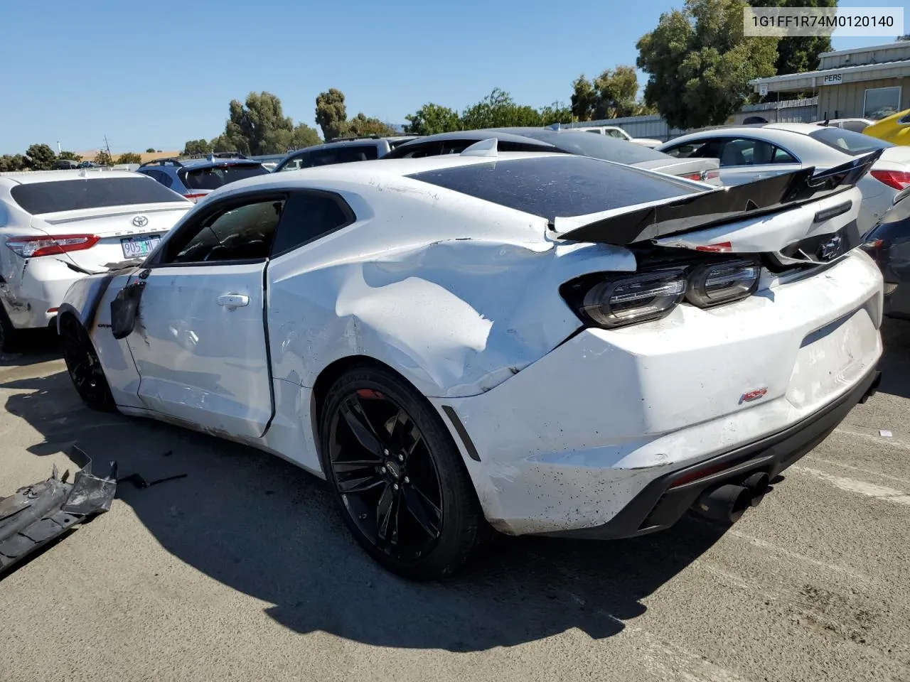 2021 Chevrolet Camaro Lz VIN: 1G1FF1R74M0120140 Lot: 68459724