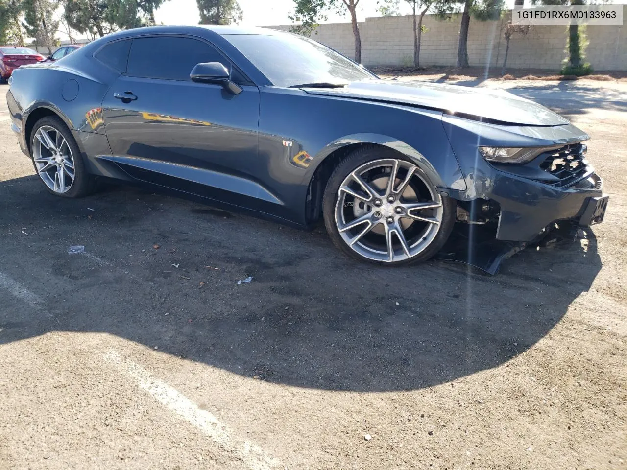 2021 Chevrolet Camaro Lt VIN: 1G1FD1RX6M0133963 Lot: 69304434