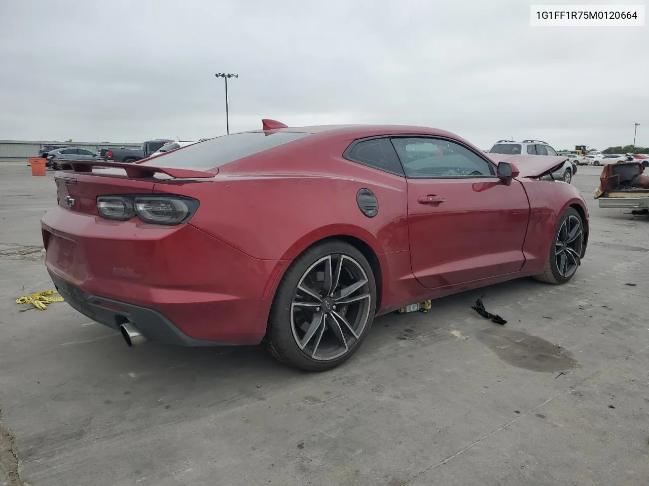 2021 Chevrolet Camaro Lz VIN: 1G1FF1R75M0120664 Lot: 69505824