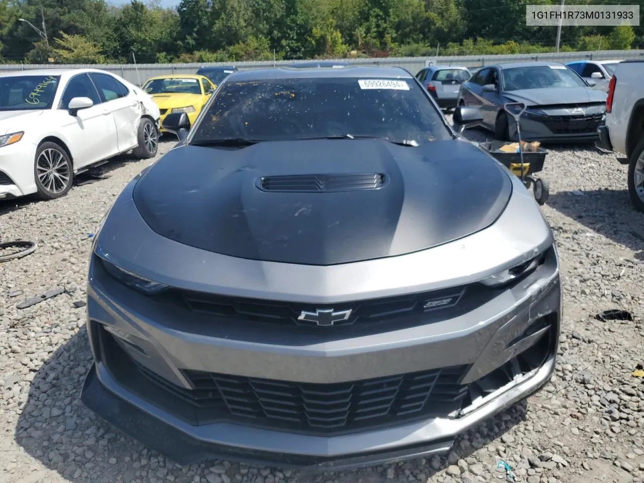 2021 Chevrolet Camaro Ss VIN: 1G1FH1R73M0131933 Lot: 69926494