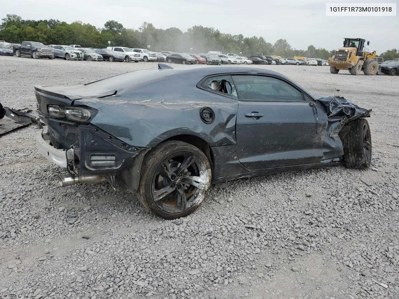 2021 Chevrolet Camaro Lz VIN: 1G1FF1R73M0101918 Lot: 70660274