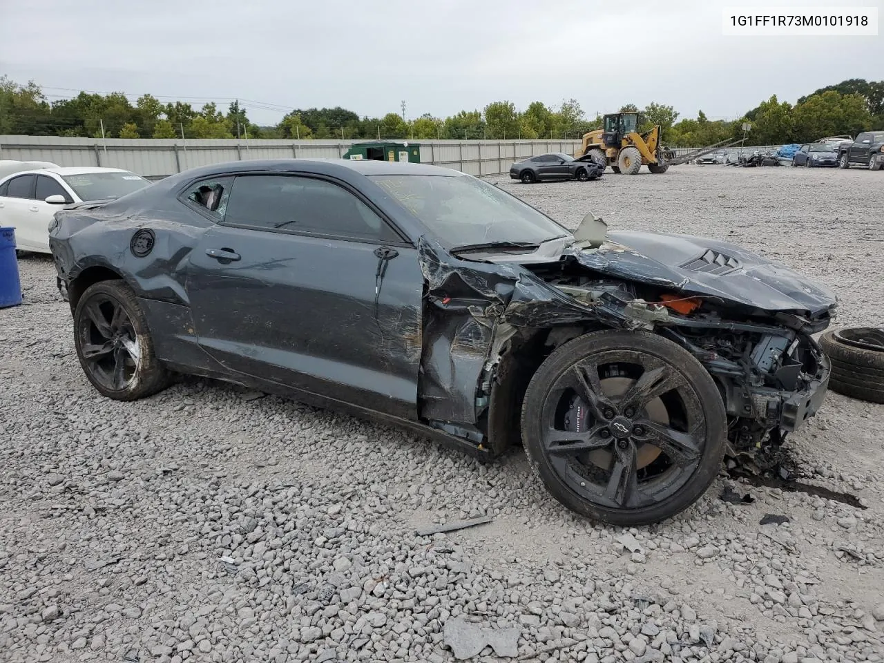 2021 Chevrolet Camaro Lz VIN: 1G1FF1R73M0101918 Lot: 70660274