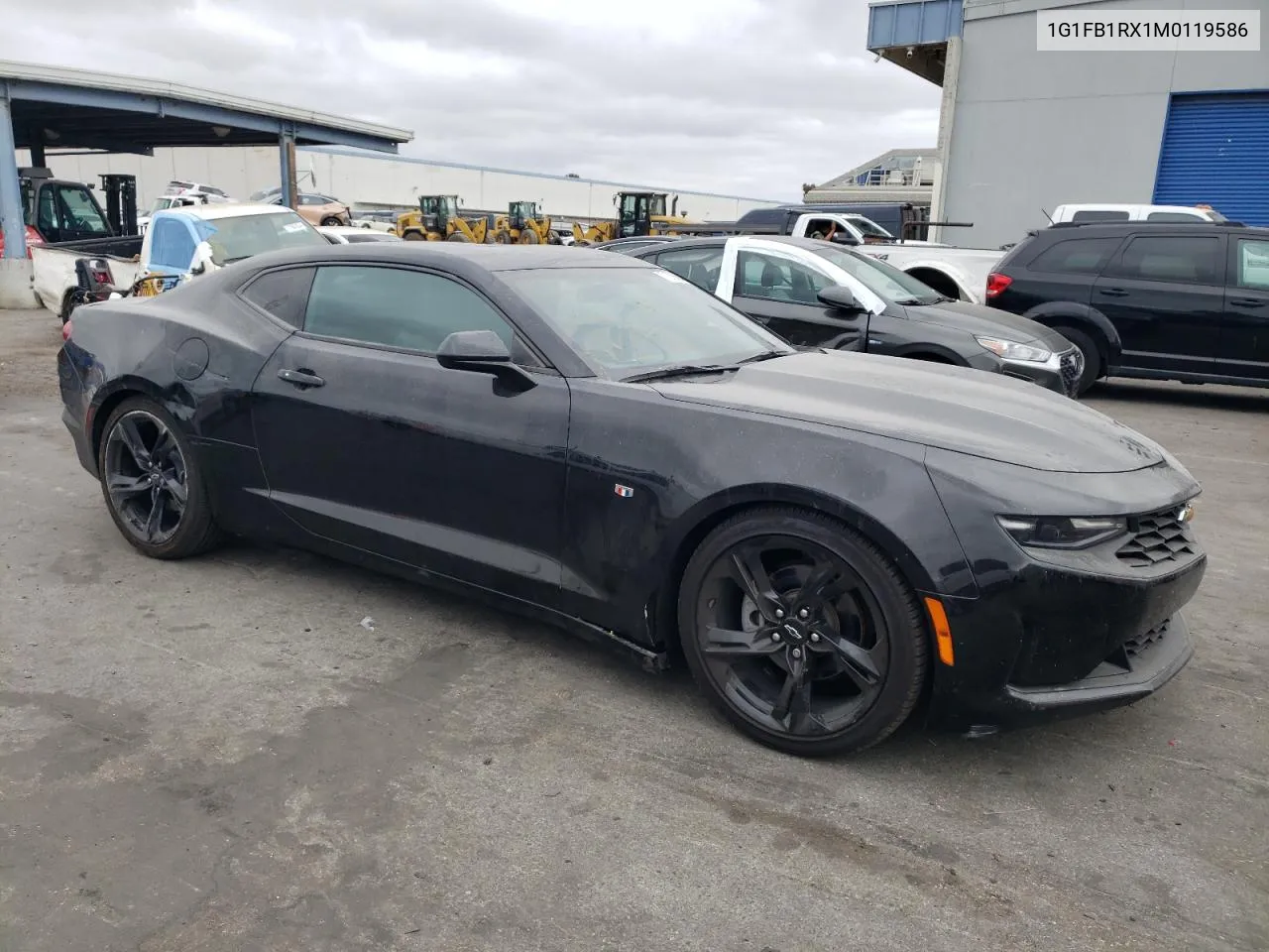 2021 Chevrolet Camaro Ls VIN: 1G1FB1RX1M0119586 Lot: 71318694