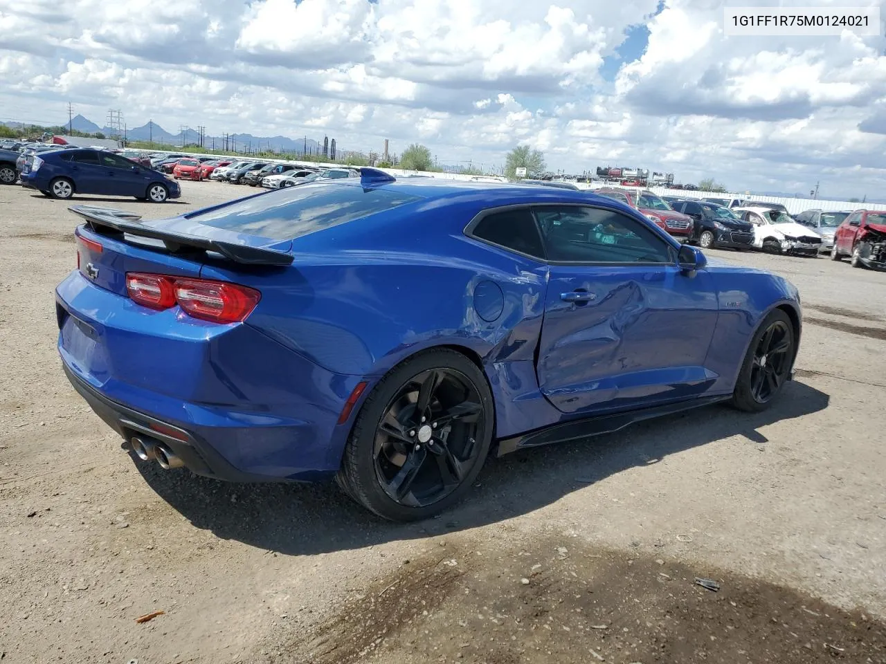 2021 Chevrolet Camaro Lz VIN: 1G1FF1R75M0124021 Lot: 71687134