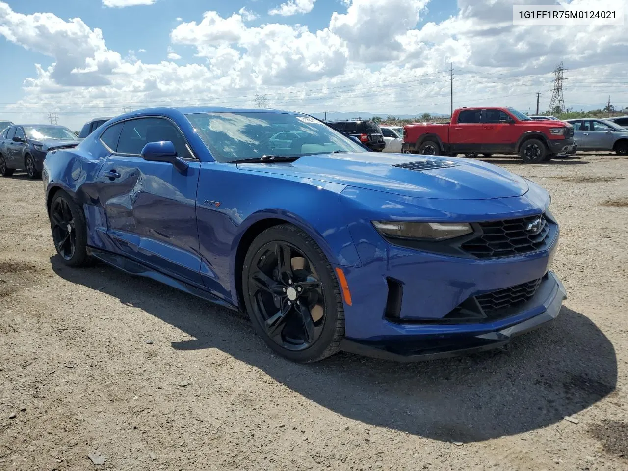 2021 Chevrolet Camaro Lz VIN: 1G1FF1R75M0124021 Lot: 71687134