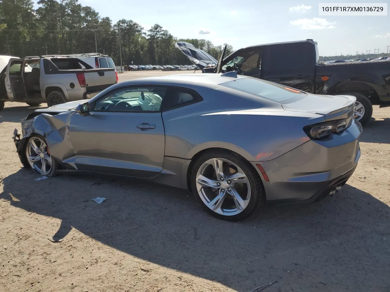 2021 Chevrolet Camaro Lz VIN: 1G1FF1R7XM0136729 Lot: 71720624