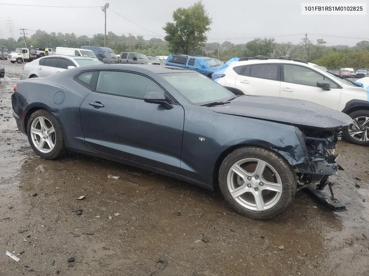 2021 Chevrolet Camaro Ls VIN: 1G1FB1RS1M0102825 Lot: 72119454