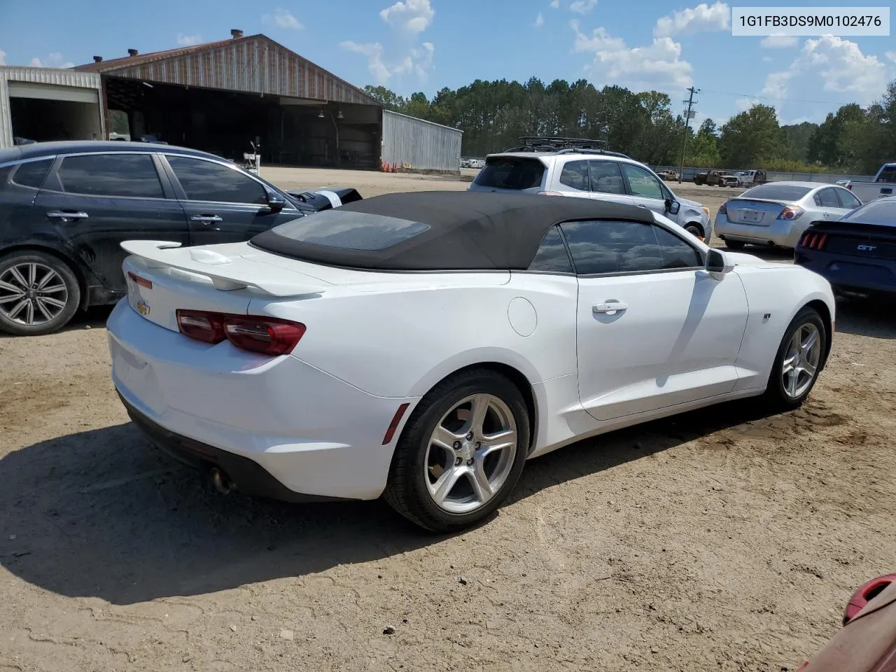 2021 Chevrolet Camaro Ls VIN: 1G1FB3DS9M0102476 Lot: 72132434