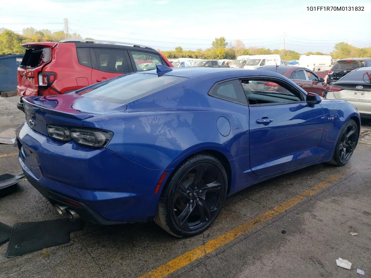 2021 Chevrolet Camaro Lz VIN: 1G1FF1R70M0131832 Lot: 72258984