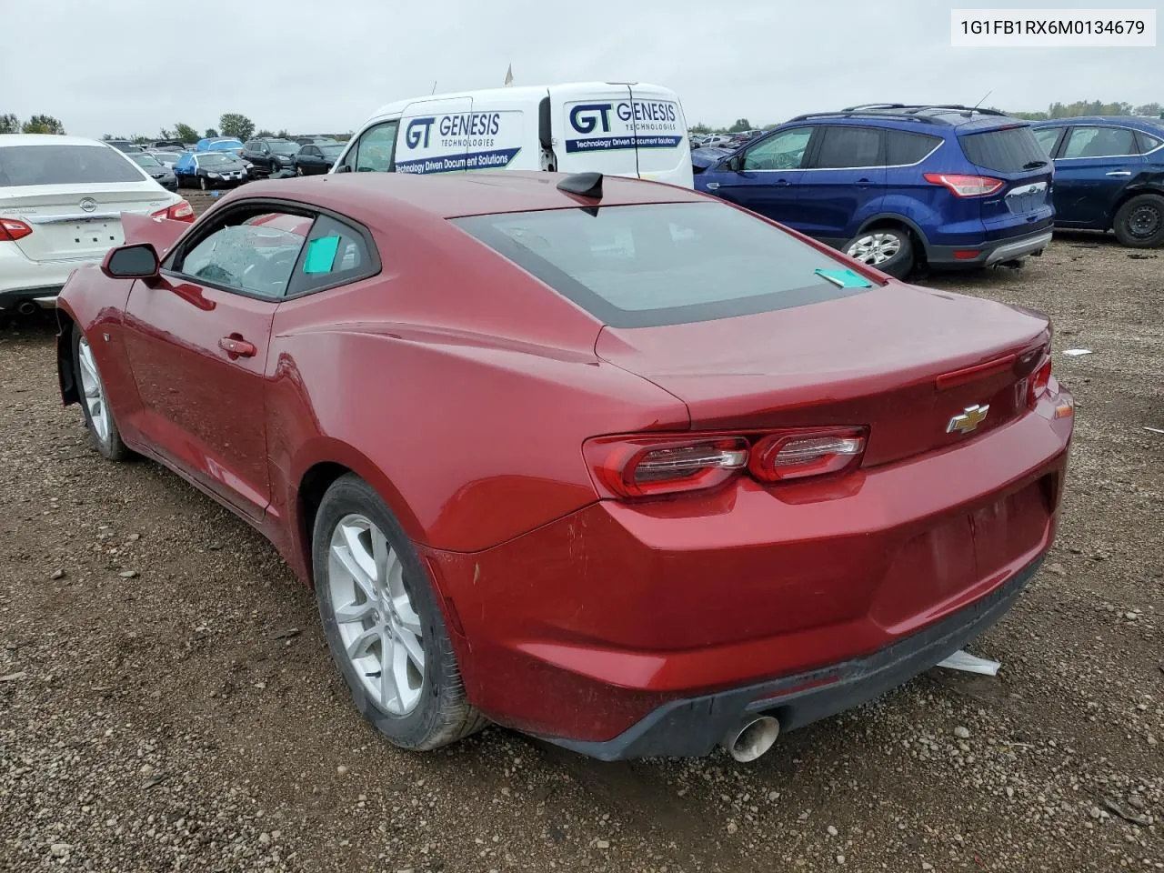 2021 Chevrolet Camaro Ls VIN: 1G1FB1RX6M0134679 Lot: 72349364