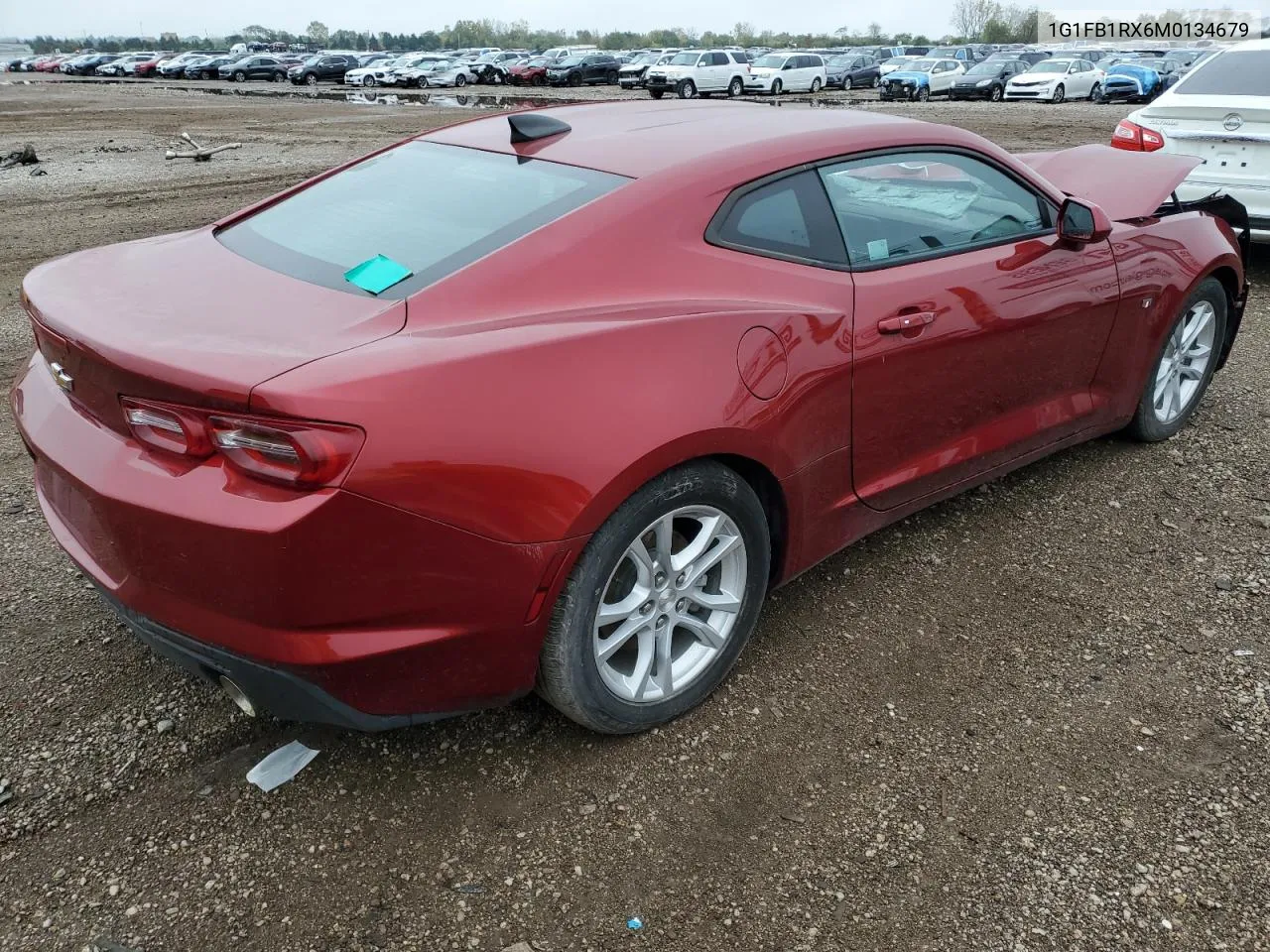 2021 Chevrolet Camaro Ls VIN: 1G1FB1RX6M0134679 Lot: 72349364