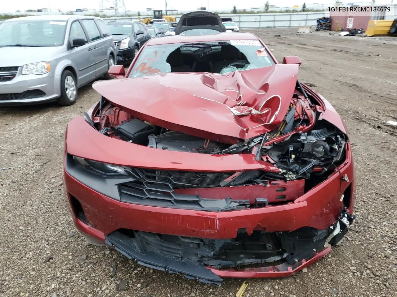 2021 Chevrolet Camaro Ls VIN: 1G1FB1RX6M0134679 Lot: 72349364