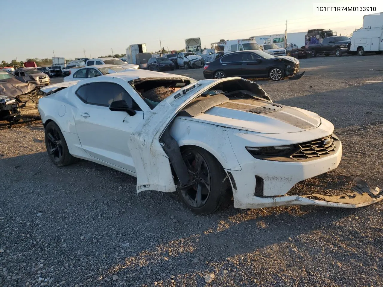 2021 Chevrolet Camaro Lz VIN: 1G1FF1R74M0133910 Lot: 73024294