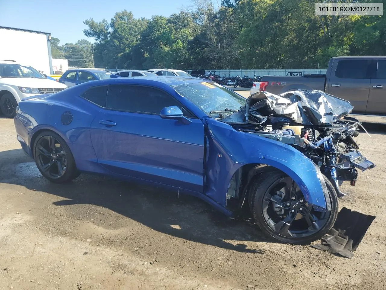 2021 Chevrolet Camaro Ls VIN: 1G1FB1RX7M0122718 Lot: 73510224