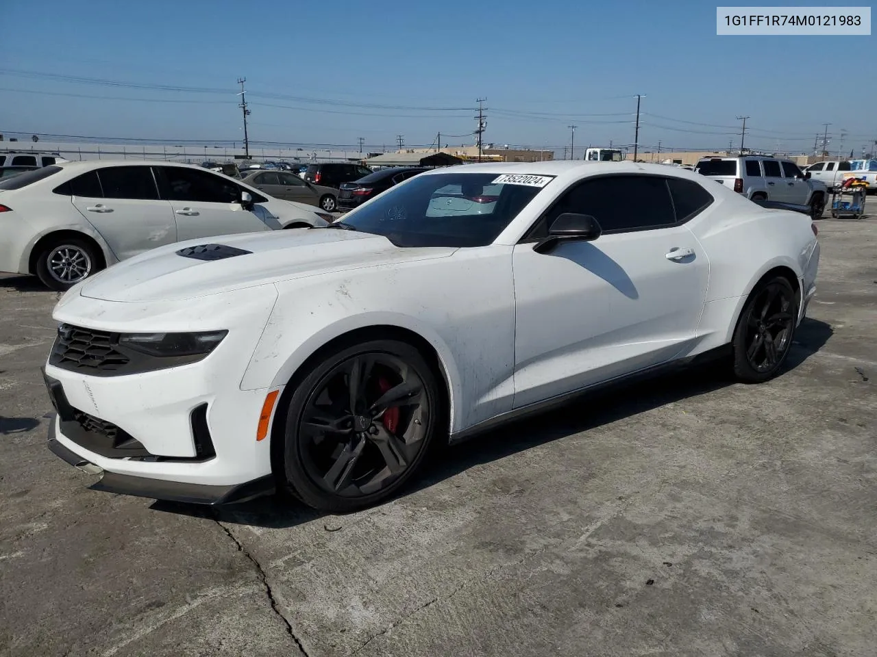 2021 Chevrolet Camaro Lz VIN: 1G1FF1R74M0121983 Lot: 73522024