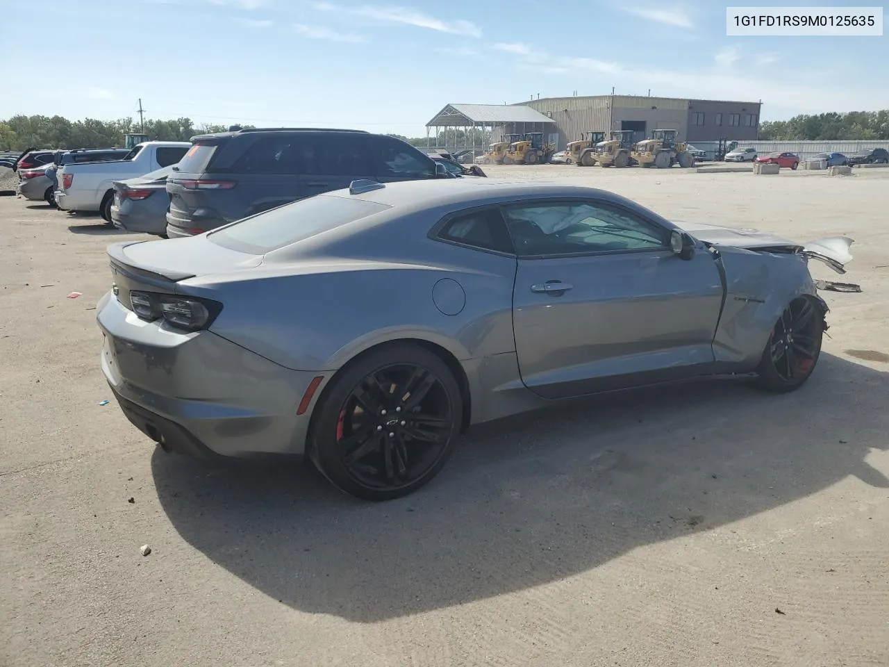 2021 Chevrolet Camaro Lt VIN: 1G1FD1RS9M0125635 Lot: 73786454