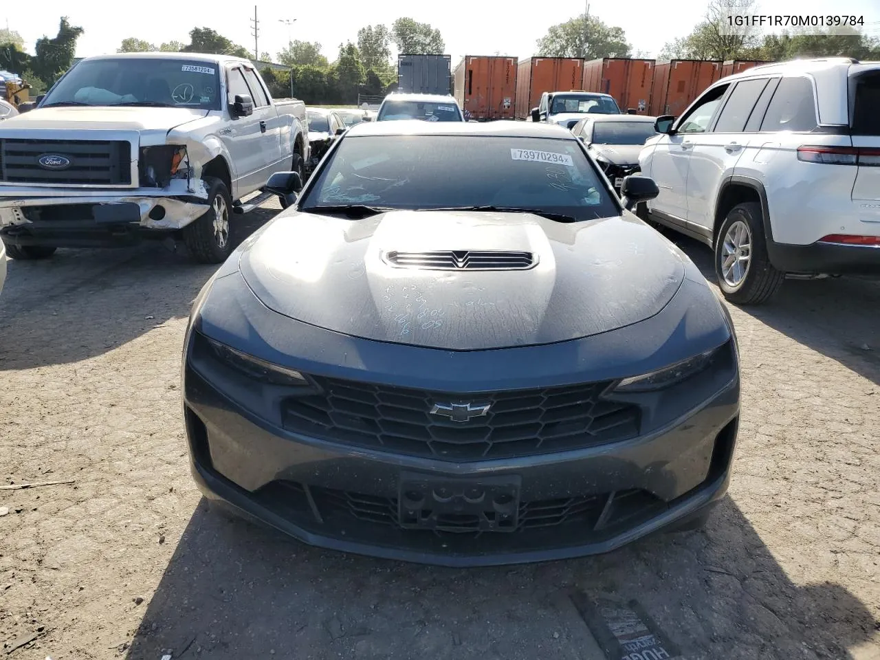 2021 Chevrolet Camaro Lz VIN: 1G1FF1R70M0139784 Lot: 73970294