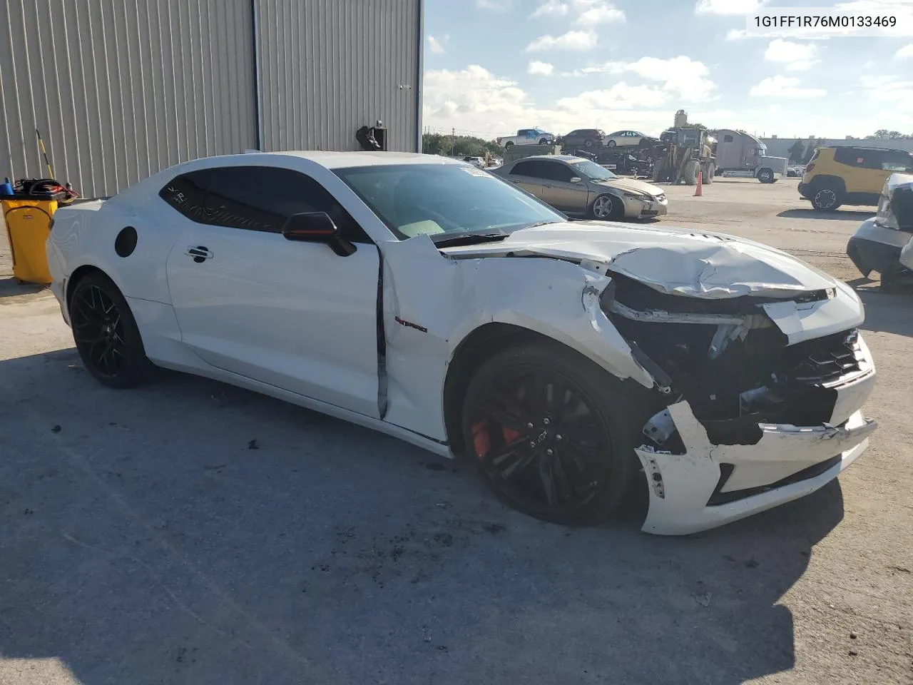 2021 Chevrolet Camaro Lz VIN: 1G1FF1R76M0133469 Lot: 74025584