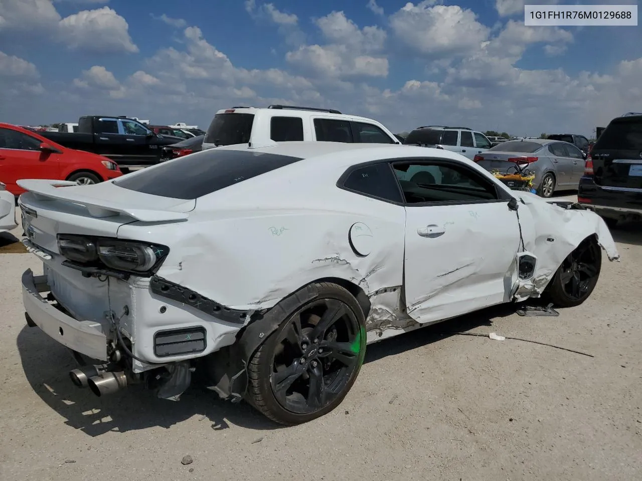 2021 Chevrolet Camaro Ss VIN: 1G1FH1R76M0129688 Lot: 74075834