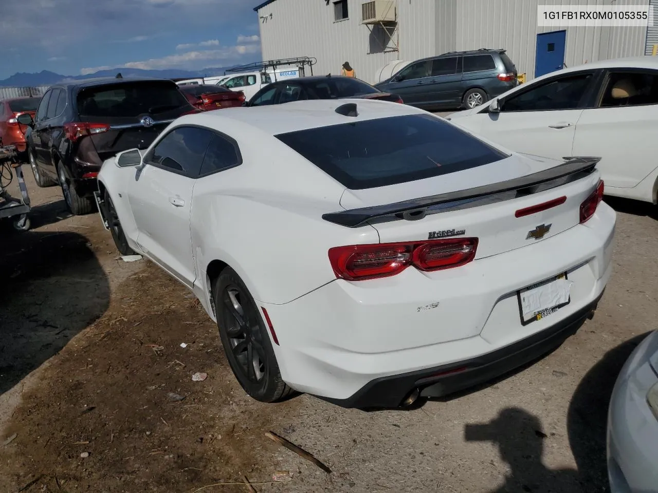 2021 Chevrolet Camaro Ls VIN: 1G1FB1RX0M0105355 Lot: 74077004