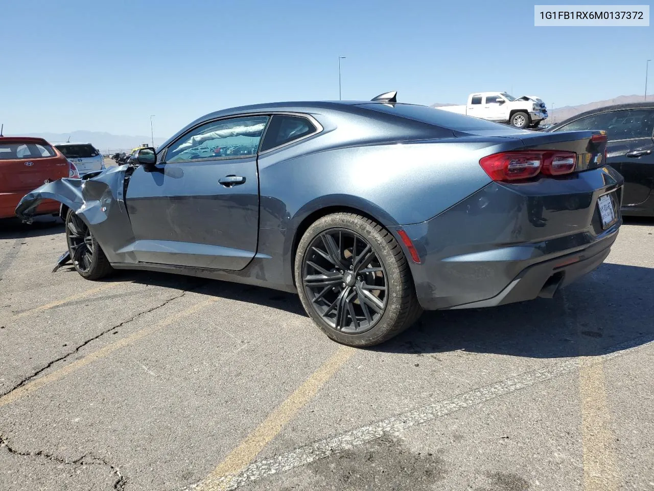 2021 Chevrolet Camaro Ls VIN: 1G1FB1RX6M0137372 Lot: 74131644