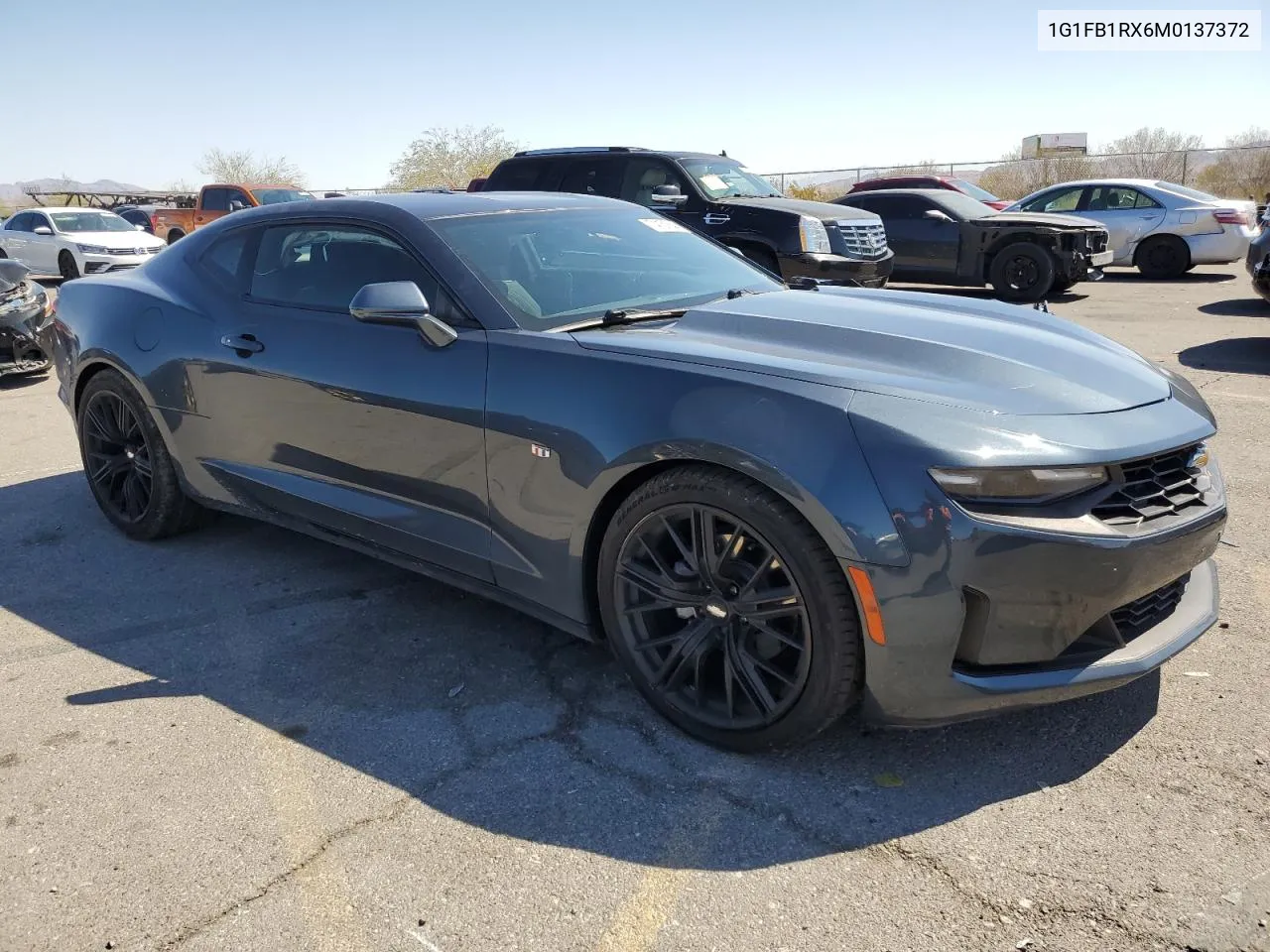 2021 Chevrolet Camaro Ls VIN: 1G1FB1RX6M0137372 Lot: 74131644