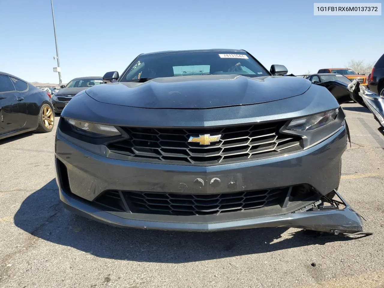 2021 Chevrolet Camaro Ls VIN: 1G1FB1RX6M0137372 Lot: 74131644