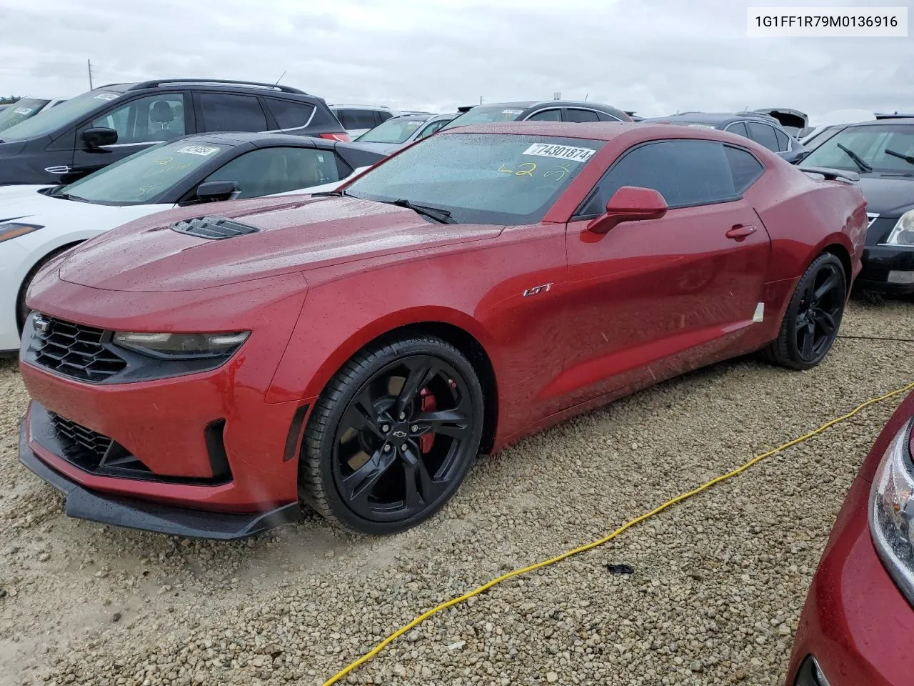 2021 Chevrolet Camaro Lz VIN: 1G1FF1R79M0136916 Lot: 74301874