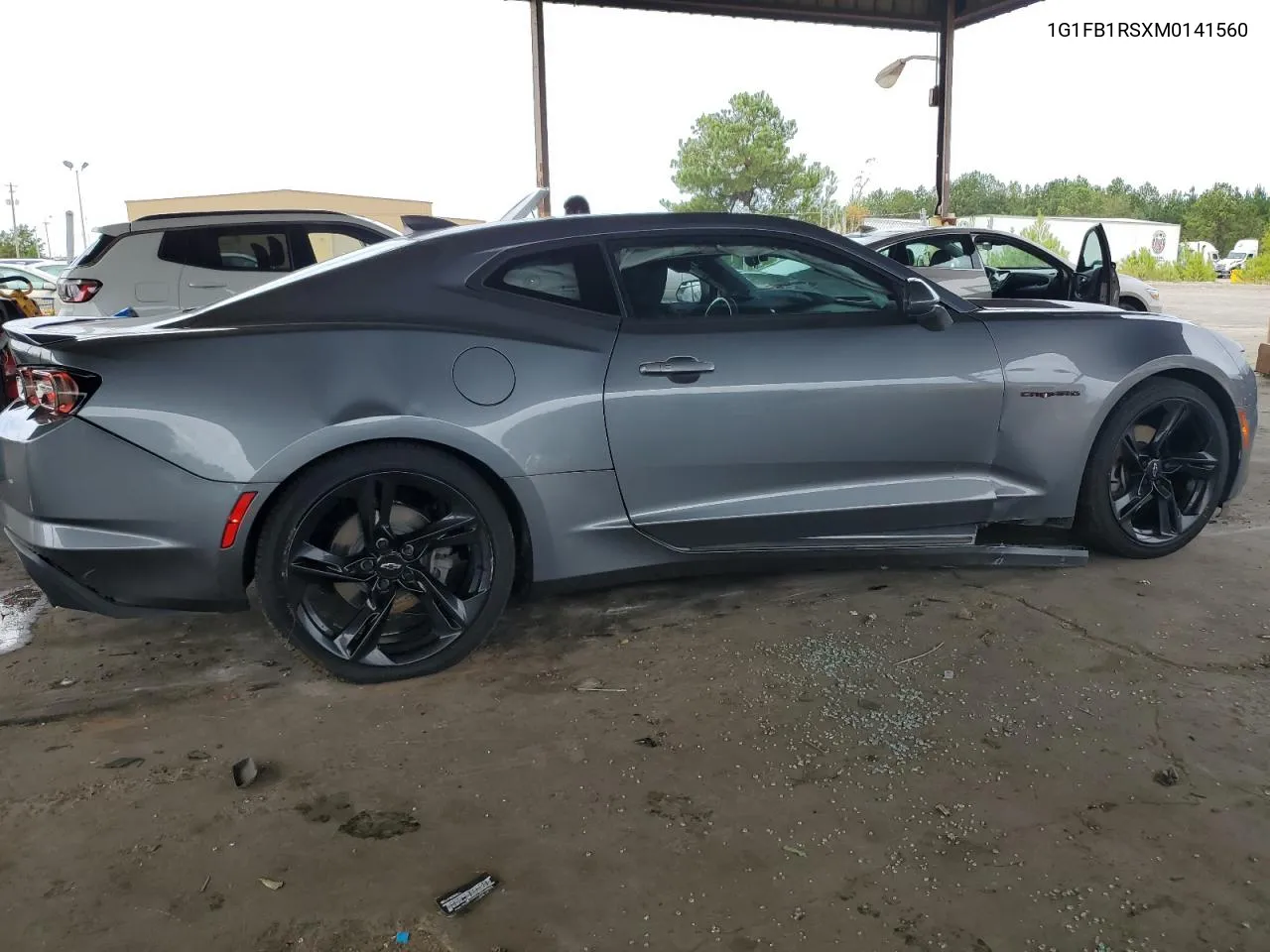 2021 Chevrolet Camaro Ls VIN: 1G1FB1RSXM0141560 Lot: 74688434